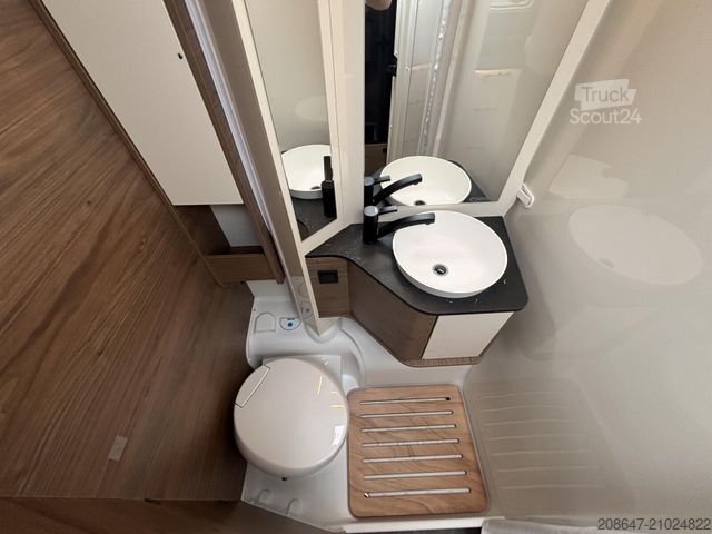 Half-integraal camper CORIGON T Advanced 700 S *Solar*Hubbett*Travel+Paket*