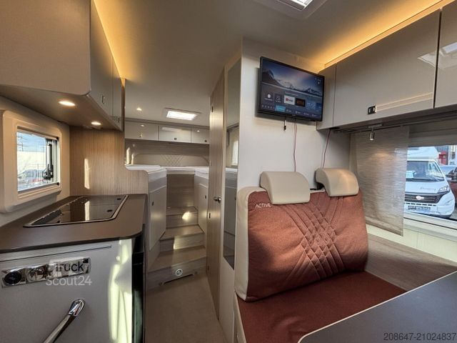 Camping-car semi-intégré BÜRSTNER Lineo T 620 G *Automatik*Solar*Markise*Navi/RFK*