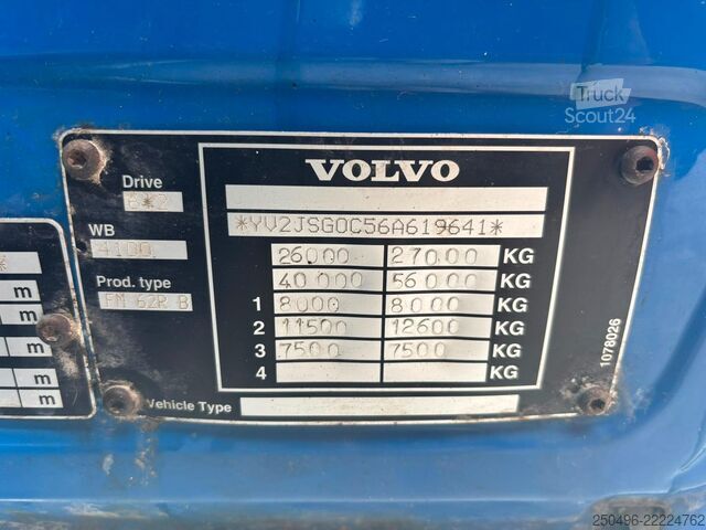 Krogarm-system Volvo FM 400 6x2 JOAB HM 20 ton / L=5000 mm