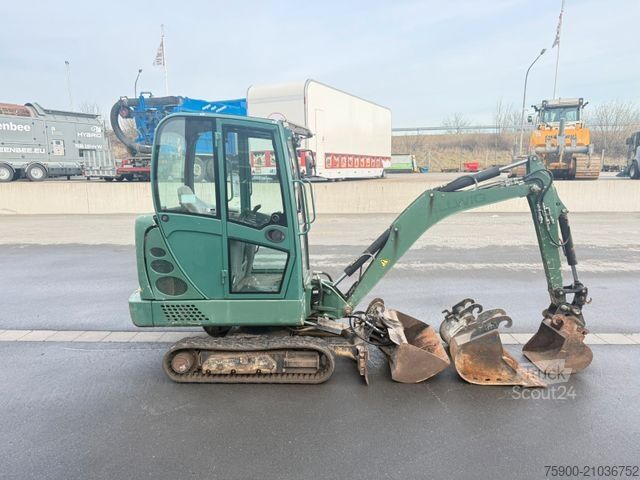 Mini-pelle TEREX Terex TC20 Minibagger inkl 4 Schaufeln !