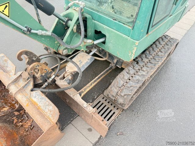 Mini-pelle TEREX Terex TC20 Minibagger inkl 4 Schaufeln !