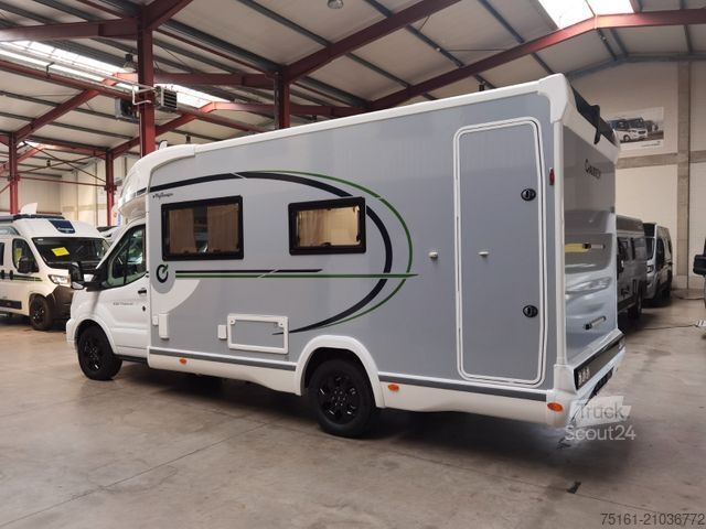 Halvintegrerad husbil CHAUSSON 640 TITANIUM / -2026- / 165PS-8G. / XXL- HUBBETT