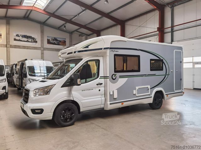 Halvintegrerad husbil CHAUSSON 640 TITANIUM / -2026- / 165PS-8G. / XXL- HUBBETT