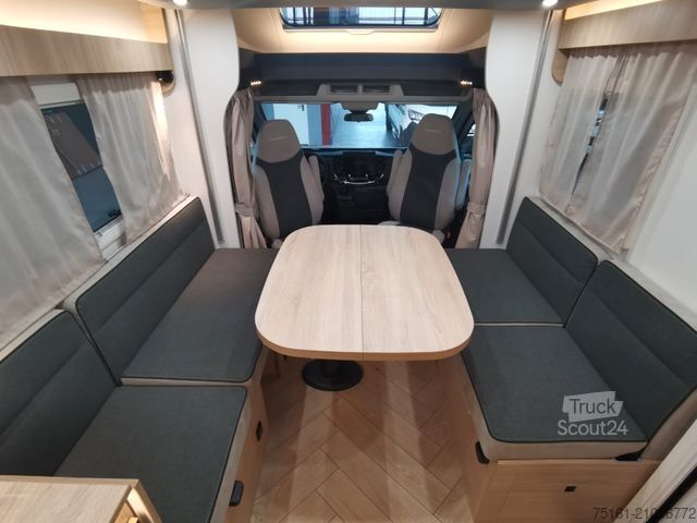 Halvintegrerad husbil CHAUSSON 640 TITANIUM / -2026- / 165PS-8G. / XXL- HUBBETT