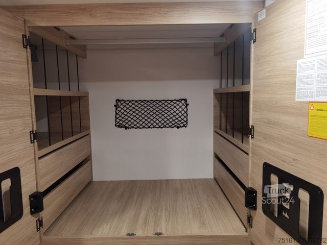 Halvintegrerad husbil CHAUSSON 640 TITANIUM / -2026- / 165PS-8G. / XXL- HUBBETT