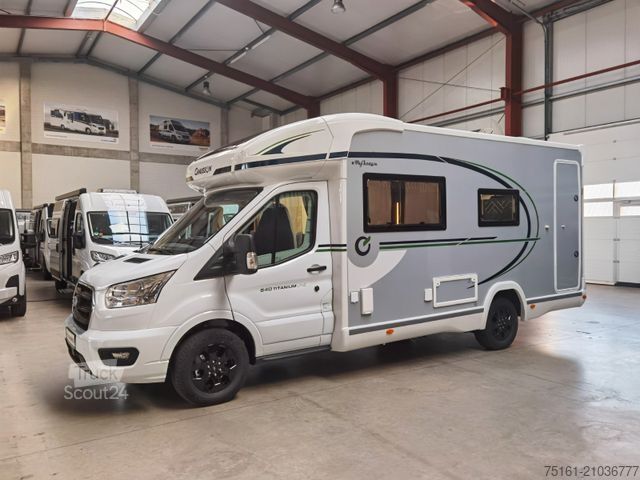 Halvintegrerad husbil CHAUSSON 640 TITANIUM /- 2026 - / XXL - HUBBETT & RAUMBAD