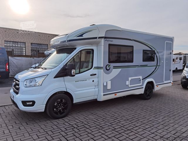 Halvintegrerad husbil CHAUSSON 640 TITANIUM / -2026- / 165PS-9G. / XXL-HUBBETT