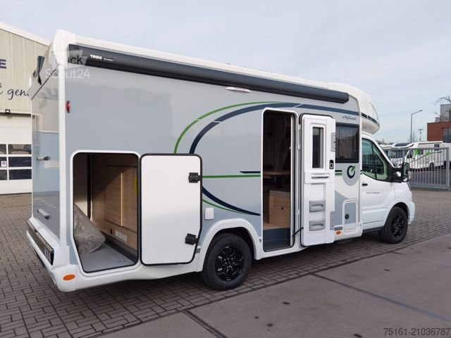 Halvintegrerad husbil CHAUSSON 640 TITANIUM / -2026- / 165PS-9G. / XXL-HUBBETT