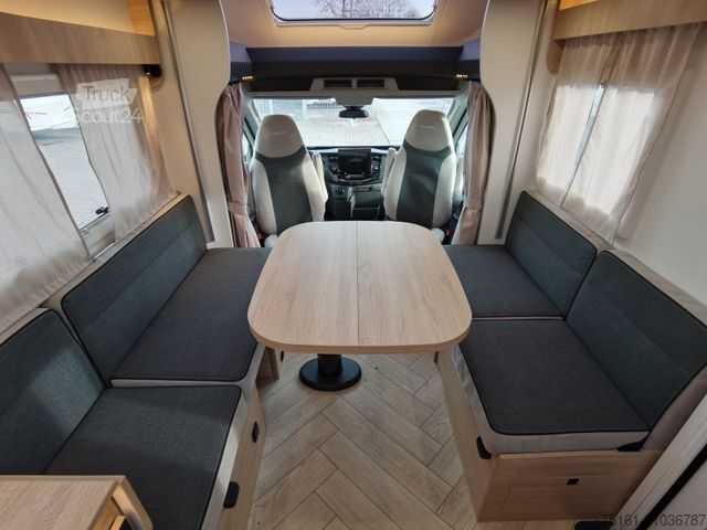 Halvintegrerad husbil CHAUSSON 640 TITANIUM / -2026- / 165PS-9G. / XXL-HUBBETT