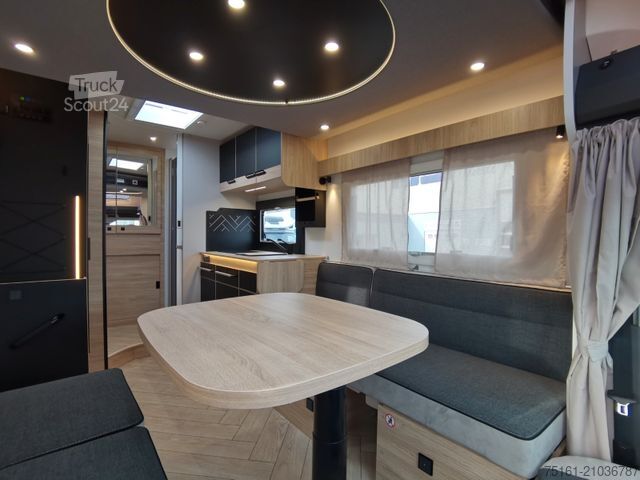 Halvintegrerad husbil CHAUSSON 640 TITANIUM / -2026- / 165PS-9G. / XXL-HUBBETT