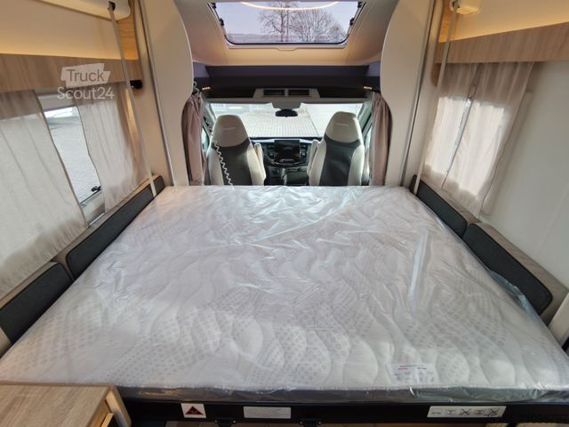 Halvintegrerad husbil CHAUSSON 640 TITANIUM / -2026- / 165PS-9G. / XXL-HUBBETT