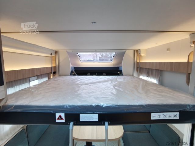 Halvintegrerad husbil CHAUSSON 640 TITANIUM / -2026- / 165PS-9G. / XXL-HUBBETT