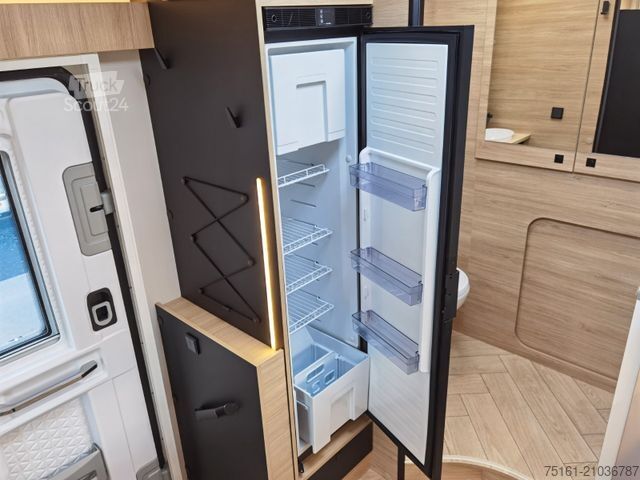 Halvintegrerad husbil CHAUSSON 640 TITANIUM / -2026- / 165PS-9G. / XXL-HUBBETT