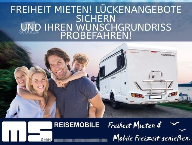 Halvintegrerad husbil CHAUSSON 640 TITANIUM / -2026- / 165PS-9G. / XXL-HUBBETT