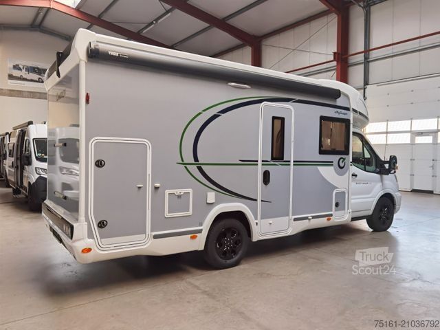 Halvintegrerad husbil CHAUSSON 640 TITANIUM /-2026- / XXL-HUBBETT / AHK / 4.1T.