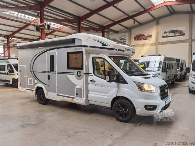 Halvintegrerad husbil CHAUSSON 640 TITANIUM /-2026- / XXL-HUBBETT / AHK / 4.1T.
