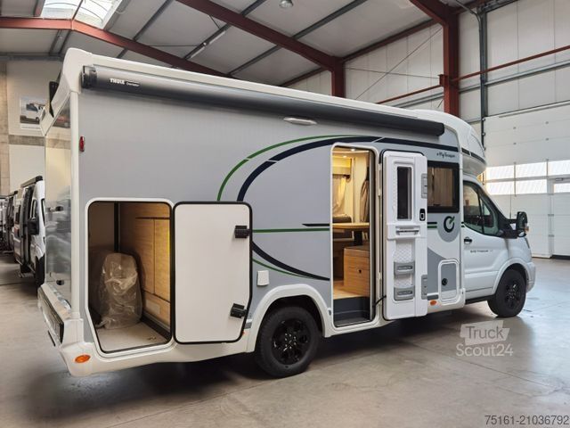 Halvintegrerad husbil CHAUSSON 640 TITANIUM /-2026- / XXL-HUBBETT / AHK / 4.1T.