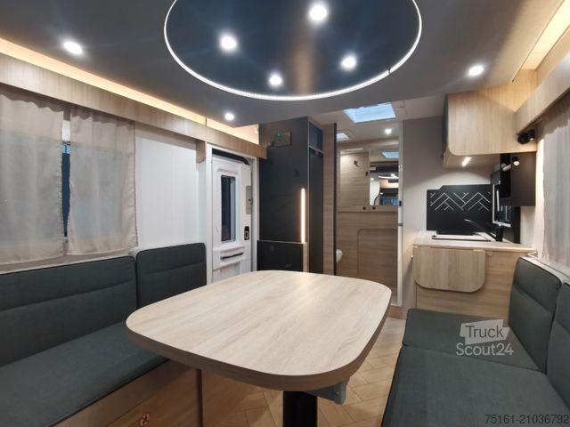 Halvintegrerad husbil CHAUSSON 640 TITANIUM /-2026- / XXL-HUBBETT / AHK / 4.1T.