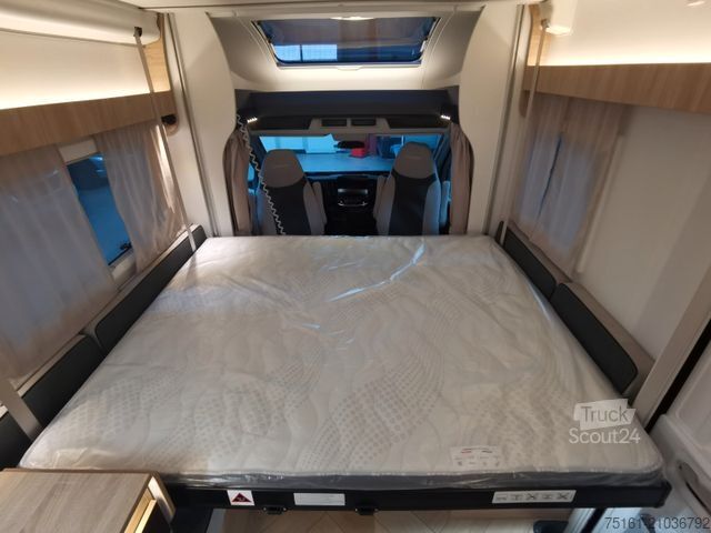 Halvintegrerad husbil CHAUSSON 640 TITANIUM /-2026- / XXL-HUBBETT / AHK / 4.1T.