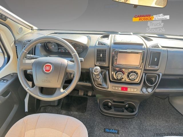 Camping-car semi-intégré HOBBY Optima Premium T75 HGE TOP Zustand 1. Hand