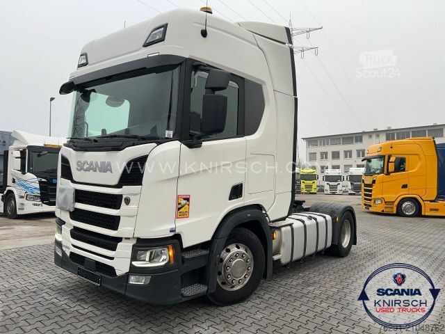 Nákladné vozidlo na nebezpečné materiály SCANIA R 500 A4x2NA  ADR FL, PTO