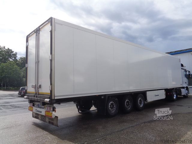 Semi-remorque frigorifique KRONE SD Carrier Trennwand Liftachse Doppelstock