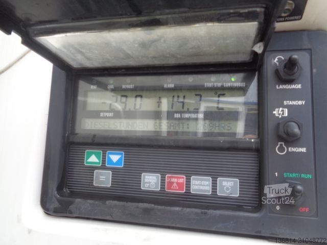 Semi-remorque frigorifique KRONE SD Carrier Trennwand Liftachse Doppelstock