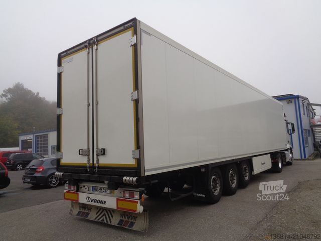 Semi-remorque frigorifique KRONE SD Carrier Doppelstock Trennwand Liftachse