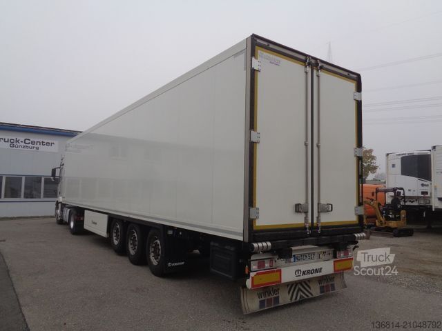 Semi-remorque frigorifique KRONE SD Carrier Doppelstock Trennwand Liftachse
