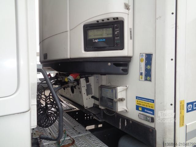 Semi-remorque frigorifique KRONE SD Carrier Doppelstock Trennwand Liftachse