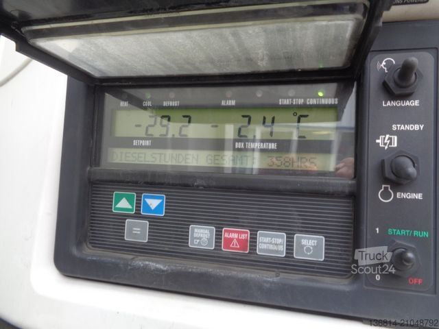 Semi-remorque frigorifique KRONE SD Carrier Doppelstock Trennwand Liftachse