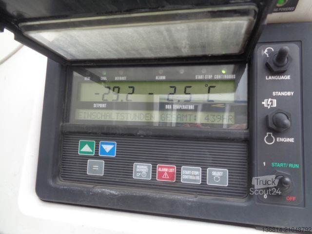 Semi-remorque frigorifique KRONE SD Carrier Doppelstock Trennwand Liftachse