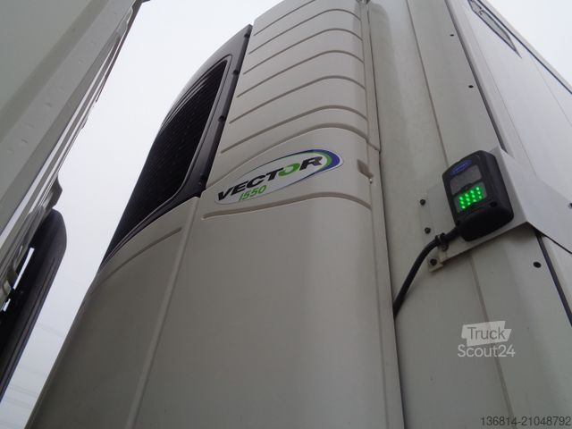 Semi-remorque frigorifique KRONE SD Carrier Doppelstock Trennwand Liftachse