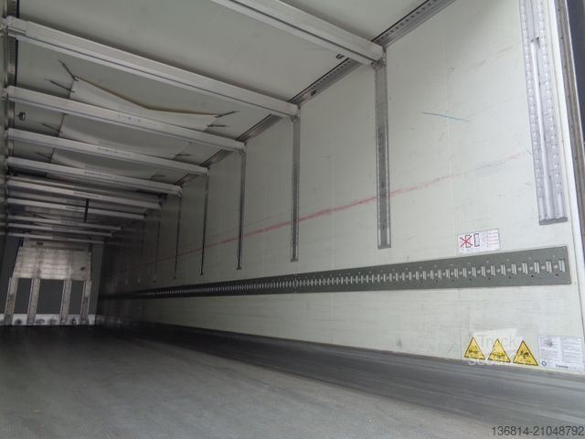 Semi-remorque frigorifique KRONE SD Carrier Doppelstock Trennwand Liftachse