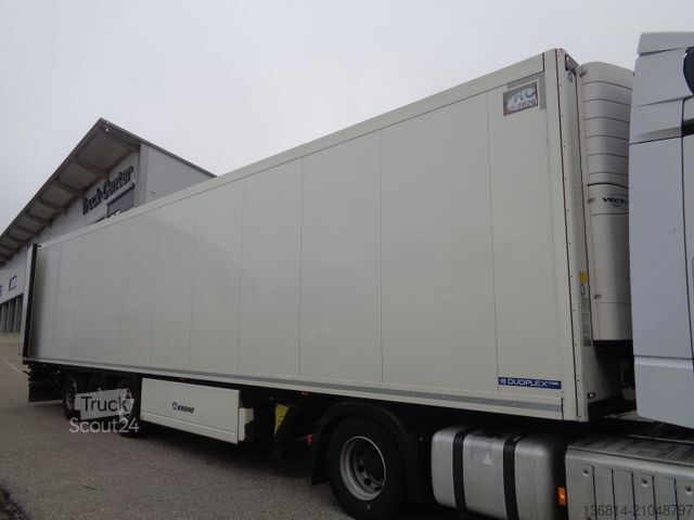 Semi-remorque frigorifique KRONE SD Carrier Doppelstock Trennwand Liftachse