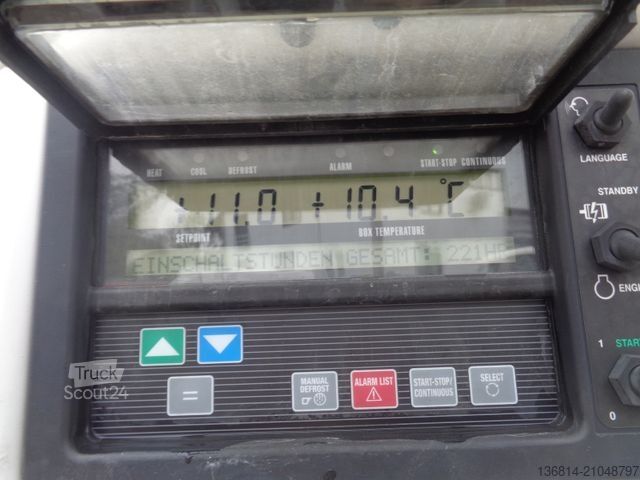 Semi-remorque frigorifique KRONE SD Carrier Doppelstock Trennwand Liftachse