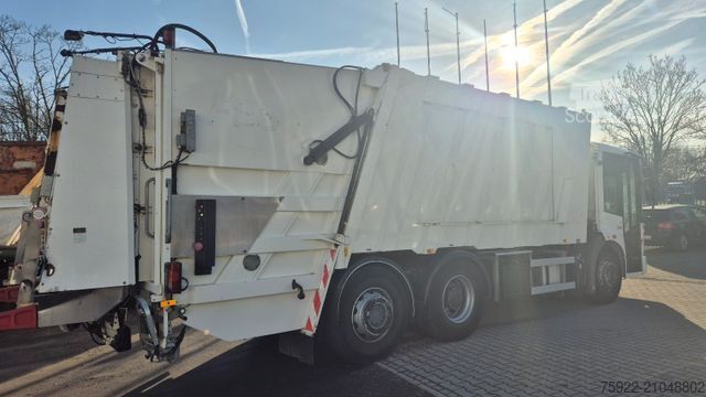 Camion à ordures MERCEDES-BENZ 2633 Econic Faun Variopress 522 Zöller 2301