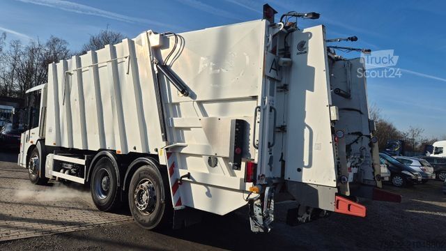 Camion à ordures MERCEDES-BENZ 2633 Econic Faun Variopress 522 Zöller 2301