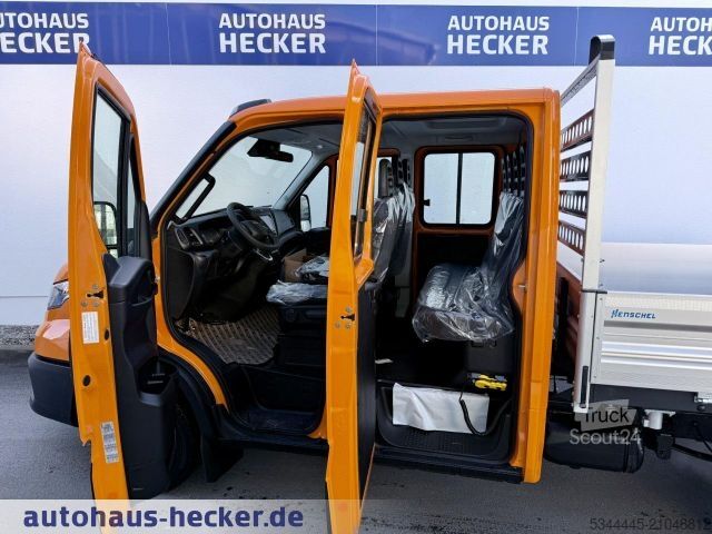 Kiepwagen bestelauto IVECO Daily 35S16H3.0 A8Y D(oka) Henschel 3-Seiten