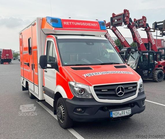 Fire truck MERCEDES-BENZ Sprinter Rettungswagen