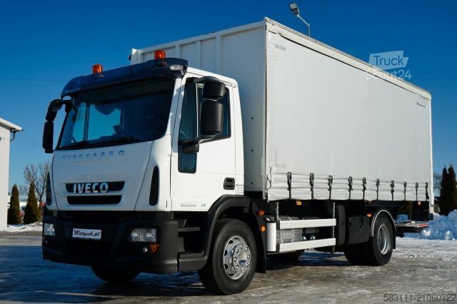 Refrigerated truck IVECO EUROCARGO 160E25 E6 / FIRANKA 6 m / SOLOWKA /