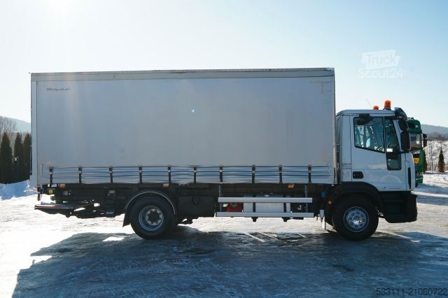 Refrigerated truck IVECO EUROCARGO 160E25 E6 / FIRANKA 6 m / SOLOWKA /