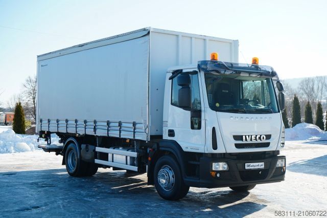 Refrigerated truck IVECO EUROCARGO 160E25 E6 / FIRANKA 6 m / SOLOWKA /