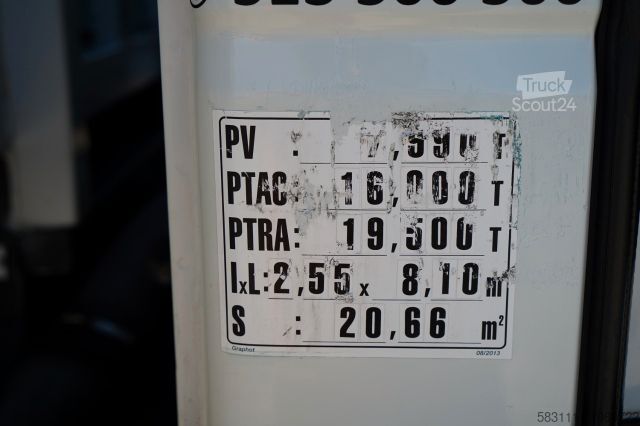 Refrigerated truck IVECO EUROCARGO 160E25 E6 / FIRANKA  6 m / SOLOWKA /