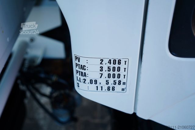 Ant sunkvežimio sumontuota darbo platforma RENAULT MAXITY 140 / ZABUDOWA BURTOWA / BLI?NIAK / MANU