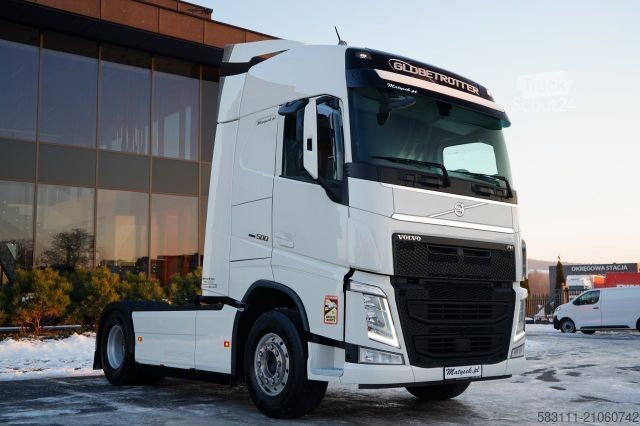 Tracteur routier standard VOLVO FH 500 / HYDRAULIKA / ALUFELGI / I-SHIFT / 