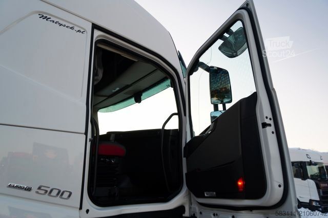 Tracteur routier standard VOLVO FH 500 / HYDRAULIKA / ALUFELGI / I-SHIFT / 