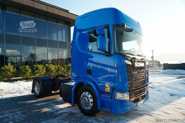 Standard tractor unit SCANIA R 450 / PE?NY ADR / RETARDER / I-PARK COOL / ALU