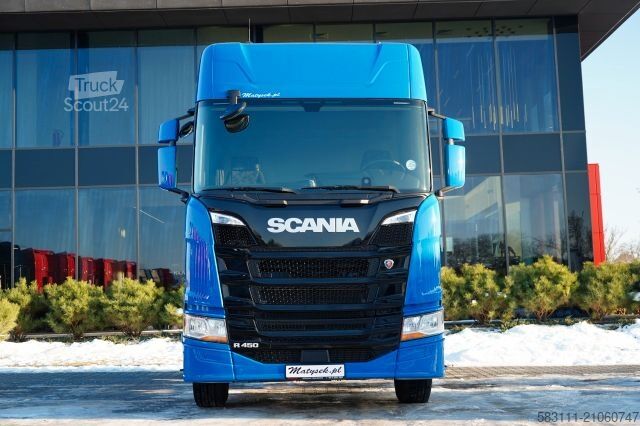 Standard tractor unit SCANIA R 450 / PE?NY ADR / RETARDER / I-PARK COOL / ALU