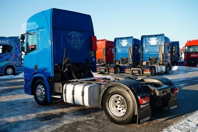 Standard tractor unit SCANIA R 450 / PE?NY ADR / RETARDER / I-PARK COOL / ALU